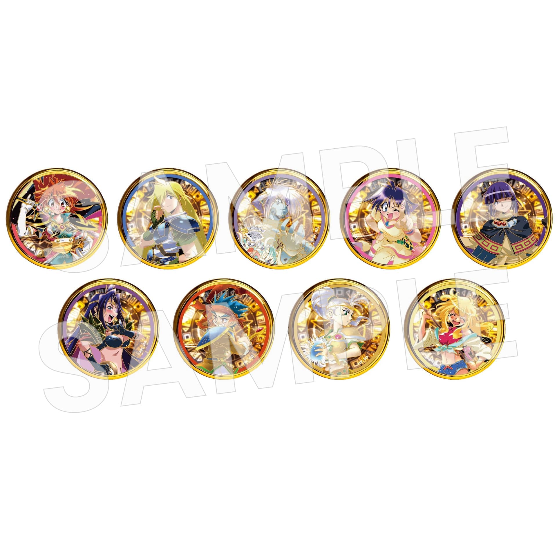 彫金Wコンパクトミラー（全9種）