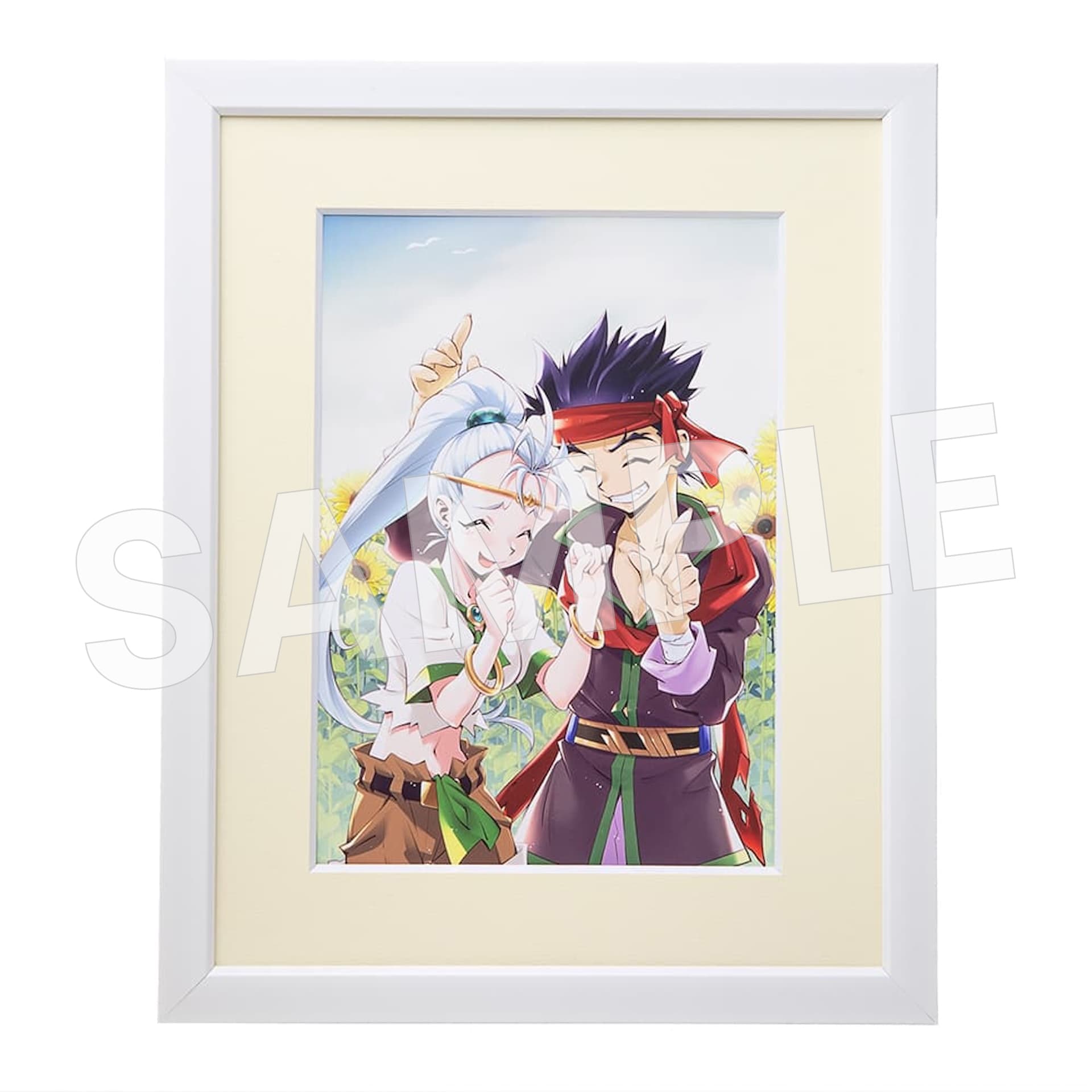 ルークとミリーナの思い出のフレーム